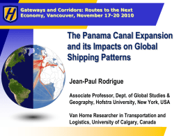 Panama Canal Changes and Impact on Global Shipping