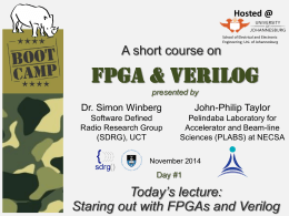 Lecture 1 - Software Defined Radio Group