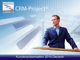 CRM-Project Basis Präsentation
