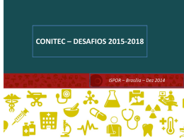 CONITEC - Ispor Brasil