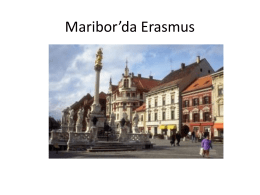 Erasmus in Maribor