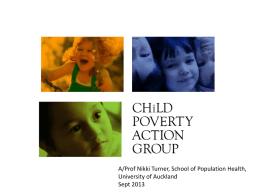 Child Poverty & respiratory conditions