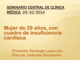 Presentacion 24-10-14 - Clinica Médica Hospital Provincial Rosario