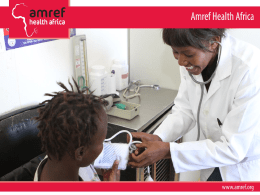WEAB027 - Amref Health Africa International Conference