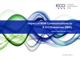 M2M Communications