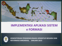 Materi 3 - Biro Kepegawaian