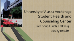 UAA Student Health and Counseling Center