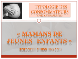 Les Mamans de jeune enfants