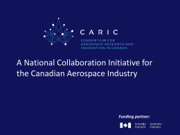 presentation - Ontario Centres of Excellence