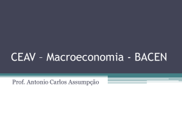 CEAV - Macroeconomia - BACEN - Gabarito