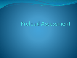 Preload-Assessment