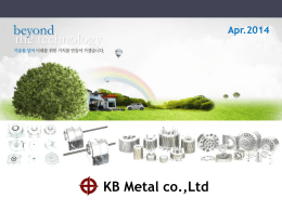 Welcome to KB Metal co.,Ltd