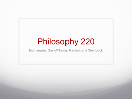 Philosophy 220 - FacStaff Home Page for CBU