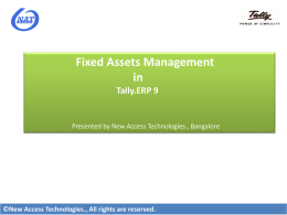 Fixed asset management – An Overview