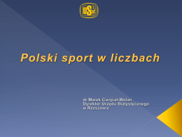 Polski sport w liczbach