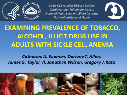 examining prevalence of tobacco, alcohol, and illicit drug use