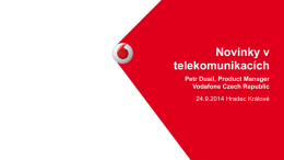 Vodafone - British Chamber of Commerce in the Czech Republic