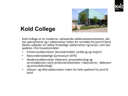 Kold College (ppt)