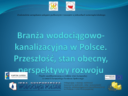 Sprawozdanie Dyrektora Izby Gospodarczej „Wodociągi Polskie”