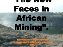 Sam Chikowore - Zimbabwe Mining Indaba