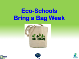 Bring a Bag Week - Eco-Schools Northern Ireland