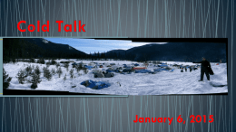 Cold Talk - Rovent 2015