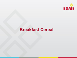 Breakfast cereal