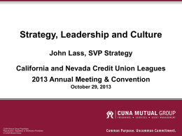 Leadership - The California and Nevada Credit Union Leagues