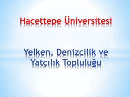 Hacettepe Üniversitesi Yelken, Denizcilik ve Yatçılık Topluluğu