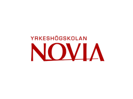 logo - Yrkeshögskolan Novia