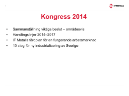 kongressbeslut 2014