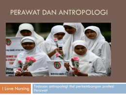 Materi Keperawatan dan Antropologi