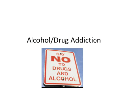 drugs and alcohol power point