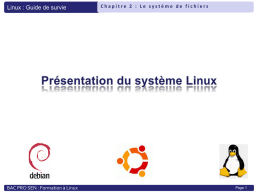 01. Linux_Presentation - BAC PRO SEN