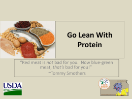 Lean Protein PowerPoint