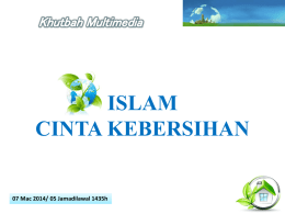 islam_cinta_kebersihan - Jabatan Kemajuan Islam Malaysia