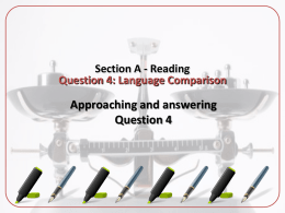 Lang exam Reading Q4