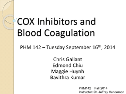 COX inhibitors