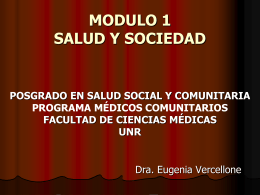 Módulo 1 - Salud Colectiva