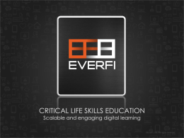Everfi Presentation &ndash; Color - Texas Council on Economic Education