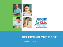 the Powerpoint - School Improvement Network