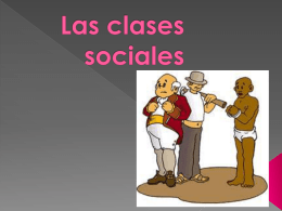 Las clases sociales terminada