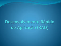 Desenvolvimento Rápido de Aplicação (rad)