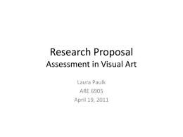 Research Proposal I - UCF College of Education and Human