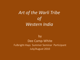 Art of the Warli - Center for South Asia Outreach