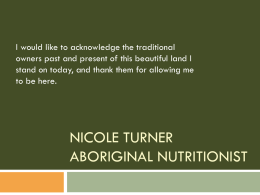 View Presentation: Presenter: Nicole Turner