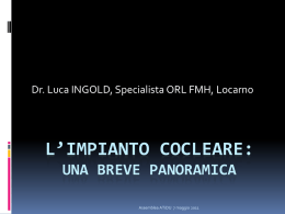L*impianto cocleare: una breve panoramica
