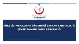 BPD IMPLEMENTATIONS IN TURKIYE