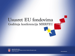 EUROPA 2020 - Ministarstvo regionalnoga razvoja i fondova