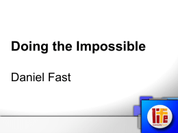 Doing the Impossible - Life Community Church